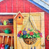 300 Piece Jigsaw Puzzle - Vibrant Farm Garden Cottage for Adults and Kids