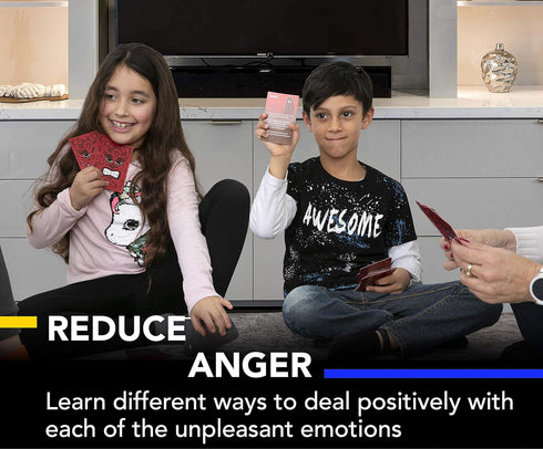Behind the Anger Therapy Kit - Anger Management Games for Kids and Teens, Therapeutic Tools for Professionals.