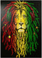 MyPuzzle Rasta Lion - Premium 1000 Piece Jigsaw Puzzle, Made in USA