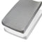 HonestBaby Organic Cotton Changing Pad Covers (Set of Two), Gray Heather, One