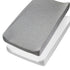 HonestBaby Organic Cotton Changing Pad Covers (Set of Two), Gray Heather, One