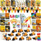 BenLouis 84Pcs Construction Party Favors Excavator Theme Coloring Books Crayons Sticker Set
