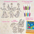 8-12 6-8 6-8 5 8 Imagimake Window Art Princess | Suncatcher Kit | Arts and Crafts for Kids Ages | Girls Toys Age |