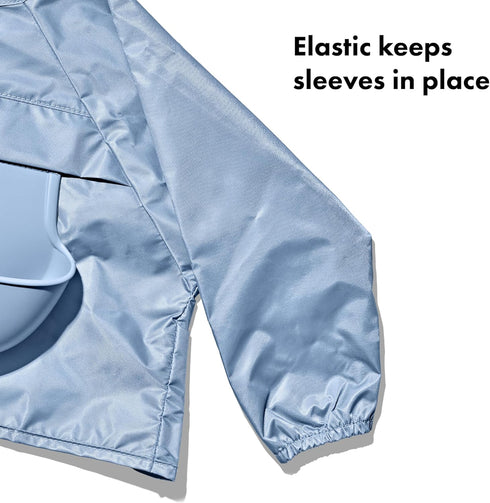 OXO Tot Roll-Up Bib with Sleeves for Mess-Free Feeding