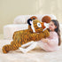 IKASA Giant Tiger Stuffed Animal Plush Toy, Large 30" Jumbo Soft Toys, Oversized Fluffy Plushie Gifts for Kids
