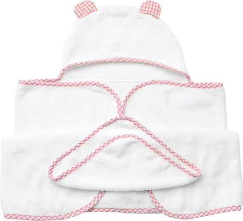 Set Set) Channing & Yates Premium Boutique Hooded Baby Towels and Washcloth - Organic Viscose Made from Bamboo Baby