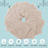 Cute Castle 24 Pack 100% 20'' 10'' Muslin Burp Cloths for Baby - Ultra-Soft Cotton Baby Washcloths - Large by Super