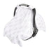 aden + anais Essentials Car Seat Canopy Cover - 100% Cotton Muslin, Lightweight and Breathable, Safari Babes