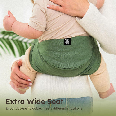 6-48 (11-44 lbs), AUYEAZGO Toddler Sling Carrier, Premium Cotton, Expandable & Ergonomic, One Size Fits All, Ideal