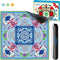 LZSIG Mahjong Mat for Table (33"33"), 3mm Anti-Slip Noise Reduction Gaming Mat