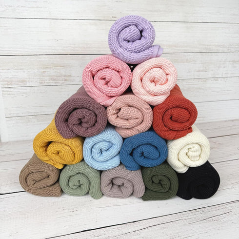 100% Hickory Hollow Designs Personalized Baby Blanket with Name, Baby Girl Gifts, Custom Baby Blanket, Cotton, Baby