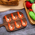 9 Chalyna Pcs Red Simulated Fake Shrimps Model Simulated Cooked Shrimps Artificial Fake Food Model for Kitchen Home