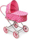 Badger Basket Just Like Mommy 3-in-1 Toy Doll Pram Stroller and Carrier for 18-22 inch Dolls