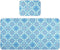 miaozhen Cooling Baby Crib Mattress 28" x 52" Washable Snowflake Pattern Blue Bed