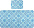 miaozhen Cooling Baby Crib Mattress 28" x 52" Washable Snowflake Pattern Blue Bed