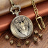 Mini DND Dice Set 7pcs Polyhedral Metal D&D Dice Steampunk Hollow Paladin Knight Warrior Pocket Watch Shell Case