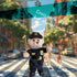 14 Inch Singing Dancing Police Teddy Bear Playing Bad Boys What You Gonna Do Song Musical Interactive Stuffed Animal