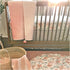 Crane Baby Soft Cotton Crib Mattress Sheet, Fitted for Cribs and Toddler Beds, Pink Floral, 28”w x 52”h x 9”d