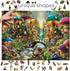 1000 1000 100 WOODEN.CITY Wooden Puzzle Pieces Mushroom Wonderland Premium Piece Wood Puzzle for Adults with Whimsy