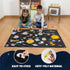 Solar System for Kids with 61 Felt Figures - BONNYCO Space Montessori Toys for Girls Boys Birthday Gifts