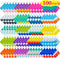 DOPWQAA 100 Pcs Mini Pop Bubble Fidget Toys for Party Favors, Pop Toy