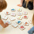 1+ Felt Farm Matching Game for Toddlers Farm Animal Memory Game & Flash Cards Soft and Safe for Ages Montessori