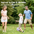 Soccer Ball Size 3 - Kids Soccer Ball for Girls & Boys with Pump, Indoor Outdoor Sport Gift for Toddlers
