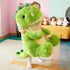 IKASA Large 23" Dinosaur Stuffed Animal Plush Toy, Giant Cute Jumbo Soft Toy for Kids