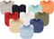 Hudson Baby Unisex BabyDrooler Bib with Waterproof Lining