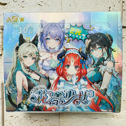 Tanha 151 Pcs Goddess Story TCG Booster Box 2 Yuan 2024/New (Flower Girl /HYSN02)