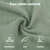 Tcwhniev 2Pcs Nursing Pillow Cover, Soft Cotton Newborn Breastfeeding Pillow Cover Stretchy Nursing Slipcover for Baby