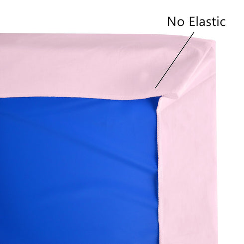 American Baby Company 100% Cotton Percale Fitted Nap Mat Sheet, 24" x 48" x 4", Soft & Breathable, Pink
