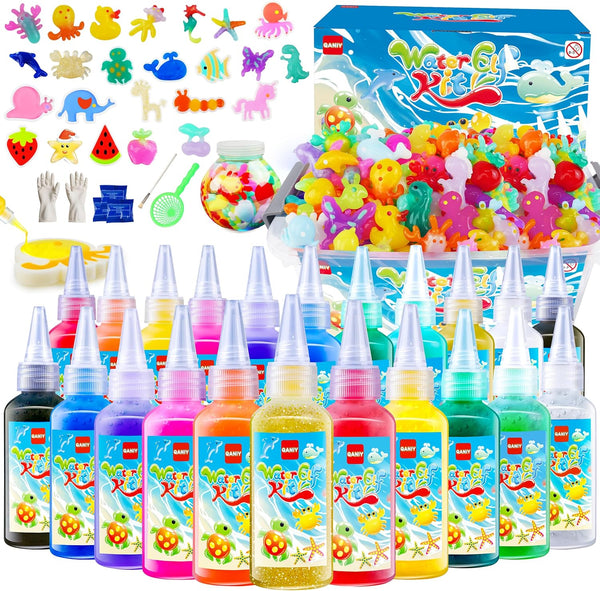 QANIY Magic Water Elf Toy Kit for Kids with 20 Gels and
