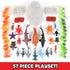 Sunny Days Entertainment Sea Creature Bucket – 56 Piece Toy Play Set for Kids with Storage Bucket