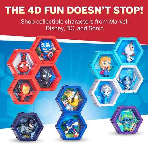 WOW! PODS 4D Tails Toy - Unique Connectable & Collectable Sonic Tails Figure for Kids & Adults