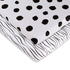 Bassinet Sheet Set 2 Pack - 100% Jersey Cotton Black and White Abstract Stripes and Dots by Ely's & Co