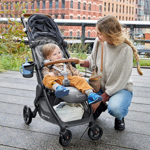 Ergobaby Metro+ Stroller Accessory, Cup Holder, Grey