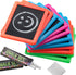 Mini Chalkboard for Kids - Pack of 24, Goodie Bags Stuffers with 2 Chalk Sticks and 1 Eraser
