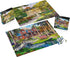 2-Pack of 1000-Piece Jigsaw Puzzles, Pine Cabin & Summer Estate for Adults and Kids Ages 8+