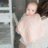 Set Soft Muslin Burp Cloths & Crib Sheet for Babies