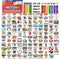 153 pc Daily Visual Schedule Magnets for Kids, Create Healthy Routines, Reminders, and Chore Charts