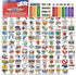 153 pc Daily Visual Schedule Magnets for Kids, Create Healthy Routines, Reminders, and Chore Charts