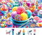 500 Piece Jigsaw Puzzle for Adults Colorful Ice Cream Candy Sweet Dessert