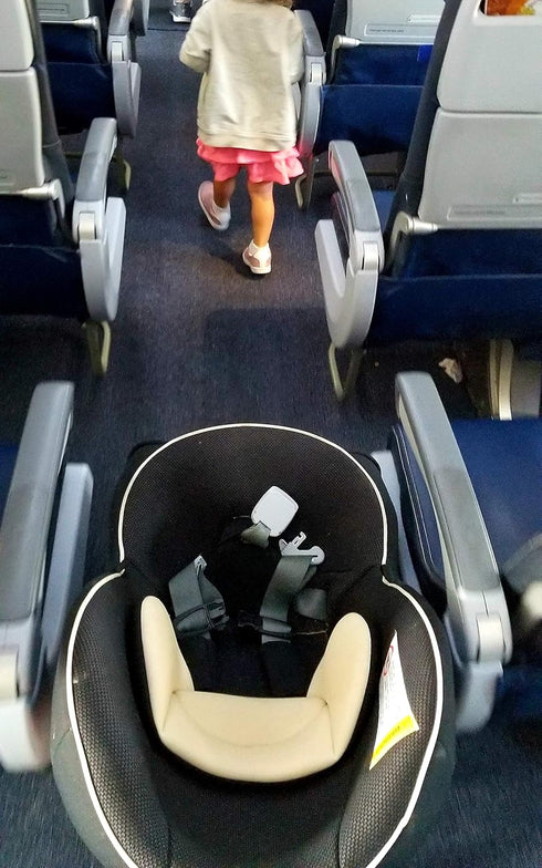 HLM Holm Airport Car Seat Stroller Travel Cart and Child Transporter - A Carseat Roller for Traveling. Foldable