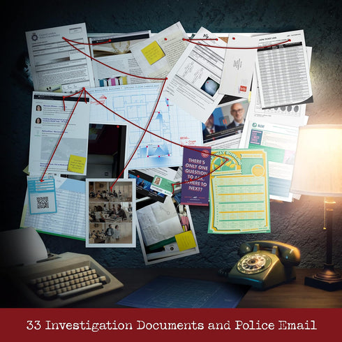 Cryptic Killers: Unsolved Murder Mystery Game - Cold Case Files Investigation for Parties & Date Nights