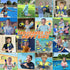 2 2 Fun Mini Hockey Sticks Game - Play at the Pool & Beach or in Home - For Kids & Adults All Ages - Use The Floating