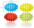 Spiky Balls Stim Toy 4 Pcs Set - Picking Desk Fidgets for Kids & Adults, Sensory Fidget Toys