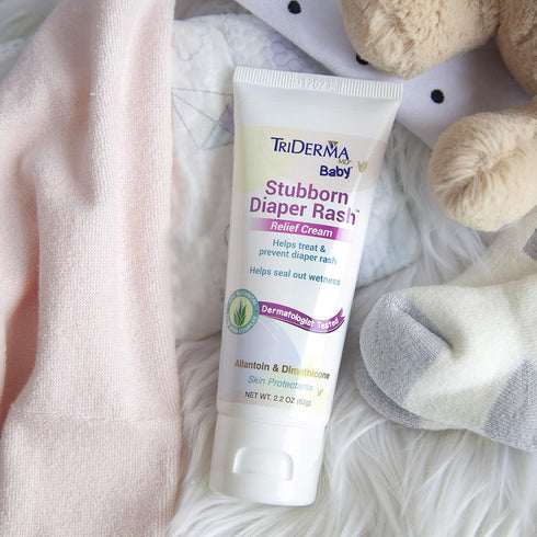 2.2 oz TriDerma Stubborn Diaper Rash Relief Cream - FSA Eligible