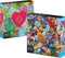 2-Pack 1000-Piece Jigsaw Puzzles - Succulents & Rocks and Minerals for Adults and Kids Ages 8+