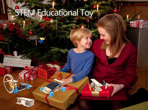 Science Kits for Kids Age 8-14 - DIY STEM Kits, Solar Power & Electric Engineering - Perfect Gift for Ages 8-13